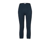 3/4-Leggings mit Spitzenborte, blau bei Tchibo im Supermarkt im Prospekt "" für 9,99 €
