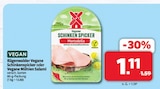 Vegane Schinken Spicker im Angebot bei Markant Nordwest in Detmold Vegane Schinken Spicker Angebote von Rügenwalder bei Markant Nordwest Detmold für 1,11 €