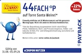 44fach °Punkte auf Torre Santa Weine! im Netto Marken-Discount Prospekt 44fach °Punkte auf Torre Santa Weine! von Payback im aktuellen Netto Marken-Discount Prospekt für
