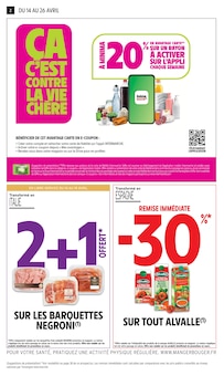 Catalogue Intermarché Hyper de la semaine "-50% DE REMISE IMMÉDIATE SUR LE 2ÈME" avec 2 pages, valide du 14/04/2026 au 26/04/2026 pour Aix-les-Bains et alentours Prospectus Intermarché Hyper de la semaine "-50% DE REMISE IMMÉDIATE SUR LE 2ÈME" avec 2 pages, valide du 14/04/2026 au 26/04/2026 pour Aix-les-Bains et alentours