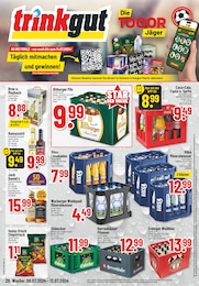 Aktueller Trinkgut Getränkemärkte Prospekt für Ronnenberg: Aktuelle Angebote mit 6} Seiten, 08.07.2024 - 13.07.2024