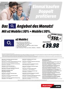 MediaMarkt Saturn Potsdam Prospekt "Einmal kaufen, doppelt profitieren" mit 1 Seite