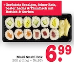Aktuelles Maki Sushi Box Angebot bei E center in Mannheim ab 6,99 €
