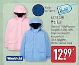Parka Angebote von Lily & Dan bei ALDI Nord Chemnitz für 12,99 €