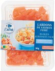 Lardons de saumon fumé - CARREFOUR EXTRA - Supermarchés Match à Villeneuve-d'Ascq Lardons de saumon fumé - CARREFOUR EXTRA en promo chez Supermarchés Match Villeneuve-d'Ascq à 5,80 €