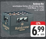 Aktuelles Bier Angebot bei EDEKA in Amberg ab 6,99 €