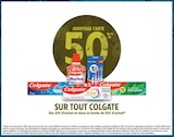 50% en avantage carte sur tout COLGATE dès 20€ d'achat et dans la limite de 30€ d'achat à Intermarché Super dans Rivecourt 50% en avantage carte sur tout COLGATE dès 20€ d'achat et dans la limite de 30€ d'achat à Intermarché Super dans Rivecourt