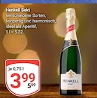 Sekt von Henkell im aktuellen GLOBUS Prospekt