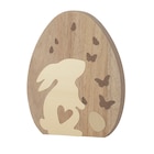 Kleines Deko-Ei aus Holz Angebote bei Ernstings family Kamp-Lintfort für 4,99 €