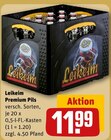 Premium Pils im Angebot bei REWE in Künzell Premium Pils Angebote von Leikeim bei REWE Künzell für 11,99 €