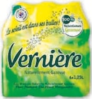 Eau Minérale Naturelle Gazeuse - VERNIERE en promo chez Super U Nancy à 1,84 €