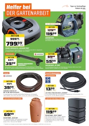 Schlauch Angebot im aktuellen OBI Prospekt auf Seite 21