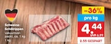 Aktuelles Schweine-Schälrippen Angebot bei Netto Marken-Discount in Bielefeld ab 4,44 €