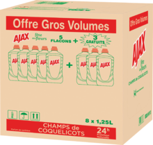 Nettoyant ménager Fête des Fleurs Champs de coquelicots à Migros France dans Thyez Nettoyant ménager Fête des Fleurs Champs de coquelicots à Migros France dans Thyez