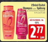 Shampoo im Angebot bei EDEKA in Landshut Shampoo Angebote von L'Oréal Elvital bei EDEKA Landshut für 2,77 €