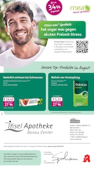 mea - meine apotheke Prospekt der KW 34 "Unsere August-Angebote" Aktueller mea - meine apotheke Prospekt "Unsere August-Angebote" Seite 1 von 4 Seiten