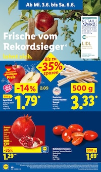 Äpfel im aktuellen Lidl Prospekt (Münster) Äpfel im Lidl Prospekt "LIDL LOHNT SICH" mit 75 Seiten (Münster)