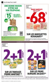 Viande Angebote im Prospekt "-50% DE REMISE IMMÉDIATE SUR LE 2ÈME SUR UNE SÉLECTION DE BIÈRES" von Intermarché auf Seite 2