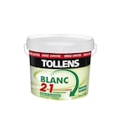Peinture intérieure satinée murs et plafonds 2en1 blanc 10 litres en promo chez Brico Dépôt Franconville à 49,90 €