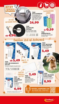 Tierfutter im Zookauf Prospekt "Tierische Angebote für ECHTE FRÜHLINGSGEFÜHLE" mit 8 Seiten (Neuss)