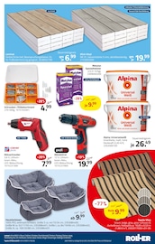 Aktueller ROLLER Prospekt mit Bodenbelag, "Schneeflöckchen Preis-Schöckchen", Seite 5