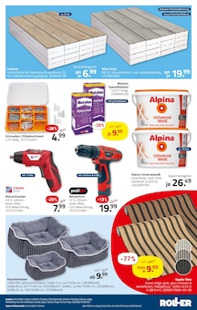 Laminat im ROLLER Prospekt "Schneeflöckchen Preis-Schöckchen" mit 16 Seiten (Düsseldorf)