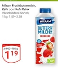 Fruchtbuttermilch, Kefir oder Kefir Drink im Angebot bei GLOBUS in Krefeld Fruchtbuttermilch, Kefir oder Kefir Drink Angebote von Milram bei GLOBUS Krefeld für 1,19 €