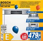 Einbau-Geschirrspüler von Bosch für 479,00 € bei HEM expert im Angebot Einbau-Geschirrspüler von Bosch im aktuellen HEM expert Prospekt