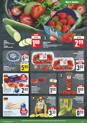 Erdbeeren im nah und gut Prospekt in Zwickau Aktueller nah und gut Prospekt mit Erdbeeren, "Wir lieben Lebensmittel!", Seite 3