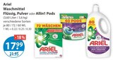 Waschmittel Flüssig von Ariel im aktuellen V-Markt Prospekt für 17,99 €