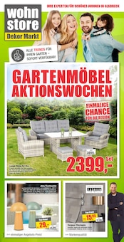 Aktueller Dekor-Markt Mülheim Prospekt "Gartenmöbel Aktionswochen!" mit 10 Seiten