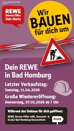 REWE Supermarkt Prospekt der aktuellen Woche mit 18 Seiten, gültig von 07.04.2026 bis 11.04.2026, in Bad Homburg und Umgebung Aktueller REWE Supermarkt Prospekt in Bad Homburg und Umgebung, "Dein Markt" mit 18 Seiten, 07.04.2026 - 11.04.2026