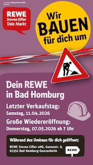 REWE Prospekt Dein Markt mit 18 Seiten