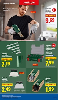 Promotion Serre Câble dans le prospectus Lidl, valable du 22/01/2026 au 28/01/2026 Promo Serre Câble dans le catalogue Lidl du moment à la page 45