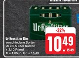 Bier bei E center im Röhrsdorf Prospekt für 10,49 €