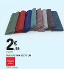 Promo Tapis de bain 50x70 cm à 2,95 € dans le catalogue E.Leclerc à Ploufragan