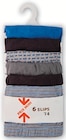 Lot de 6 slips homme - Super U à Clermont-Ferrand Lot de 6 slips homme en promo chez Super U Clermont-Ferrand à 7,50 €