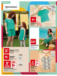 Promo Robe Femme dans le catalogue Auchan Hypermarché du moment à la page 4