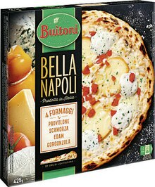 Pizza 4 Formages surgelée - Géant Casino à Dijon Pizza 4 Formages surgelée en promo chez Géant Casino Dijon à 3,39 €