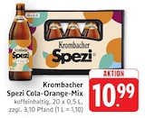 Aktuelle Krombacher Angebote bei E center in Freiburg (Breisgau) Aktuelles Spezi Cola-Orange-Mix Angebot bei E center in Freiburg (Breisgau) ab 10,99 €