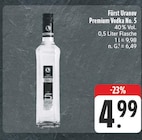 Premium Vodka No. 5 im Angebot bei EDEKA in Nürnberg Premium Vodka No. 5 Angebote von Fürst Uranov bei EDEKA Nürnberg für 4,99 €