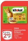 Katzennassfutter Multipack im Angebot bei GLOBUS in Trier Katzennassfutter Multipack Angebote von Kitekat bei GLOBUS Trier für 2,99 €