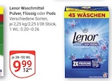 Aktuelles Waschmittel Pulver Angebot bei GLOBUS in Rostock ab 9,99 €