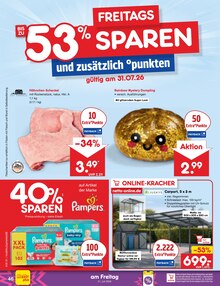 Pampers im aktuellen Netto Marken-Discount Prospekt (Braunschweig) Pampers im Netto Marken-Discount Prospekt "Aktuelle Angebote" mit 71 Seiten (Braunschweig)