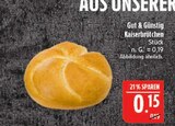 Aktuelles Kaiserbrötchen Angebot bei Marktkauf in Nürnberg ab 0,15 €