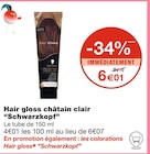 Hair gloss châtain clair - Schwarzkopf dans le catalogue Monoprix