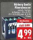 Nürburg Quelle Mineralwasser bei EDEKA im Prospekt "" für 4,99 €