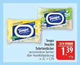 Feuchte Toilettentücher im Angebot bei Marktkauf in Leipzig Feuchte Toilettentücher Angebote von Tempo bei Marktkauf Leipzig für 1,39 €