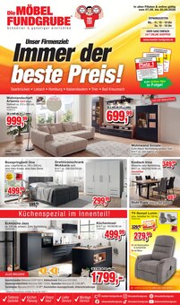 Kuchen im Die Möbelfundgrube Prospekt "Immer der beste Preis!" mit 13 Seiten (Mainz)