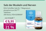 mea - meine apotheke - Schüßler-Salz Nr. 7 Magnesium phosphoricum D6 Angebot im Prospekt Schüßler-Salz Nr. 7 Magnesium phosphoricum D6 bei mea - meine apotheke im Prospekt "" für 9,95 €